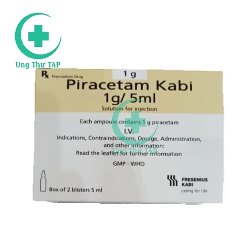 Piracetam kabi 1g/5ml - Thuốc tốt thần kinh trung ương